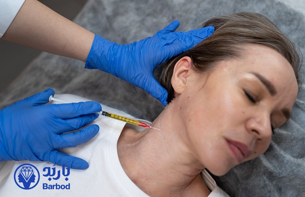 بوتاکس خطوط گردن