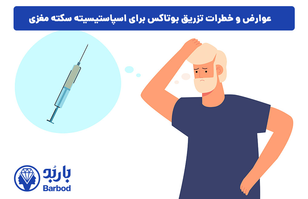 عوارض و خطرات تزریق بوتاکس برای اسپاستیسیته سکته مغزی